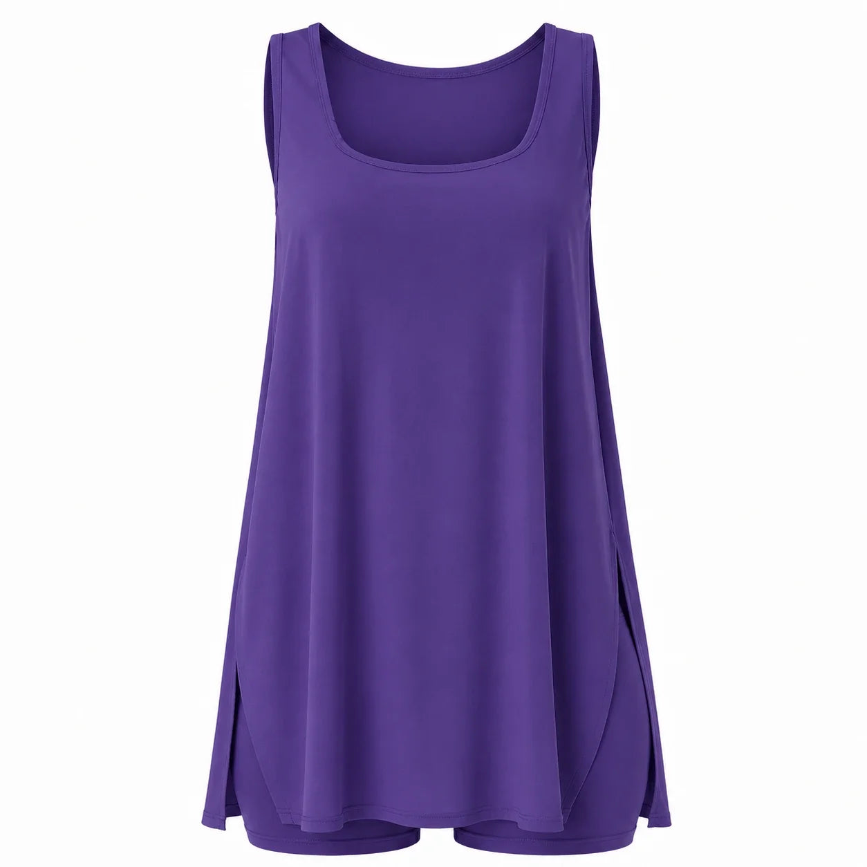 Sleeveless Tunic Short Set WHD0606424