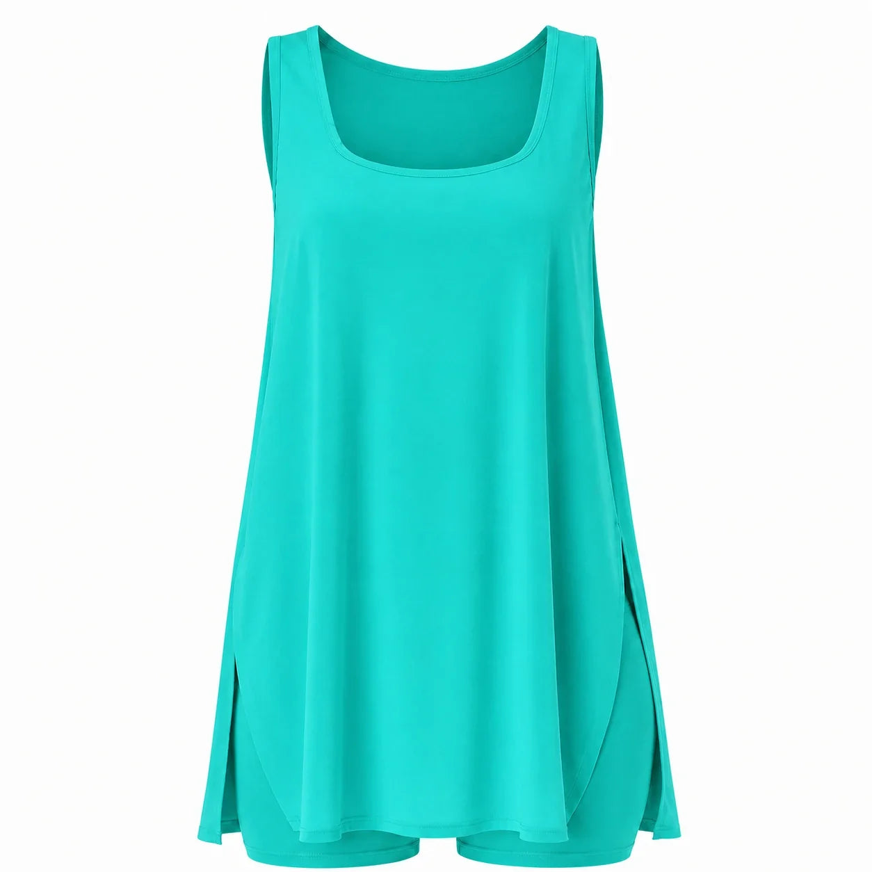 Sleeveless Tunic Short Set WHD0606424