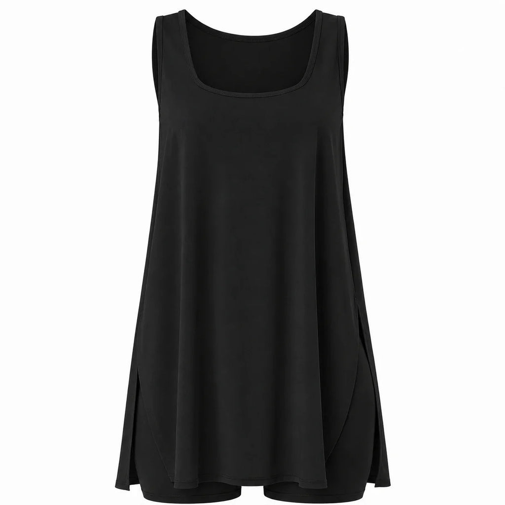 Sleeveless Tunic Short Set WHD0606424