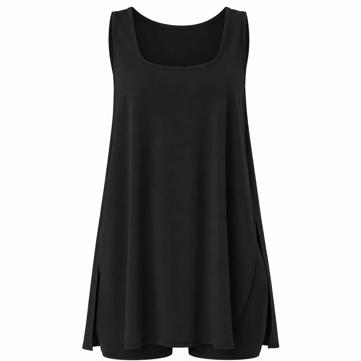 Sleeveless Tunic Short Set WHD0606424