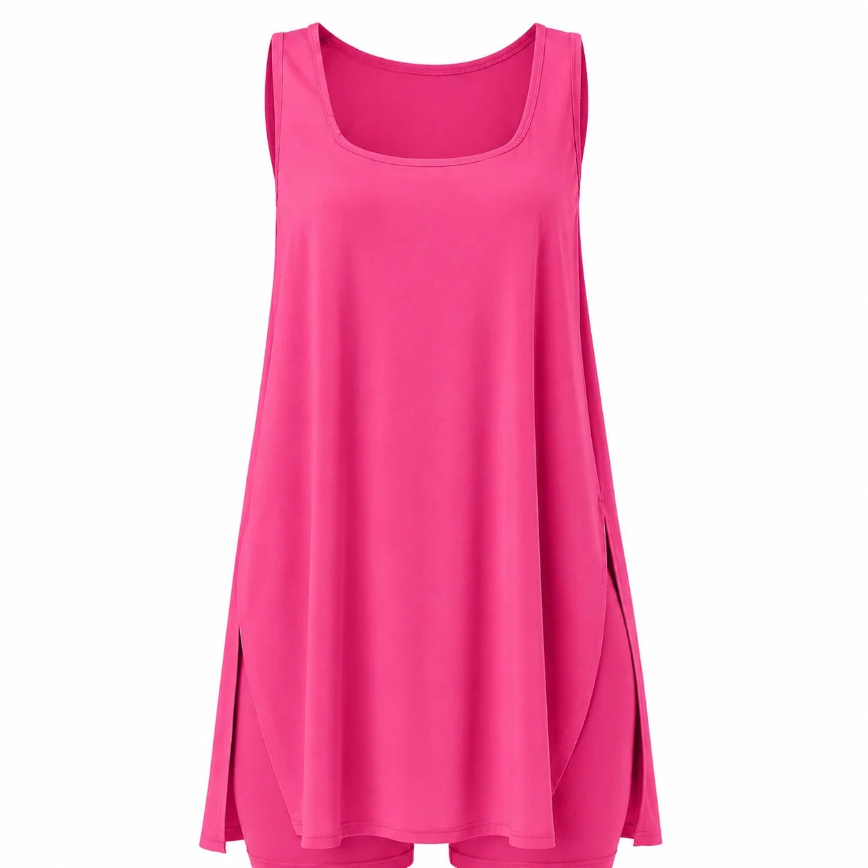 Sleeveless Tunic Short Set WHD0606424