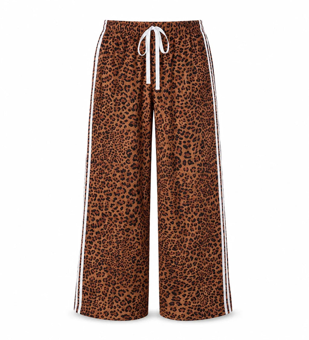 Leopard Wide Leg Pants WHD0606427
