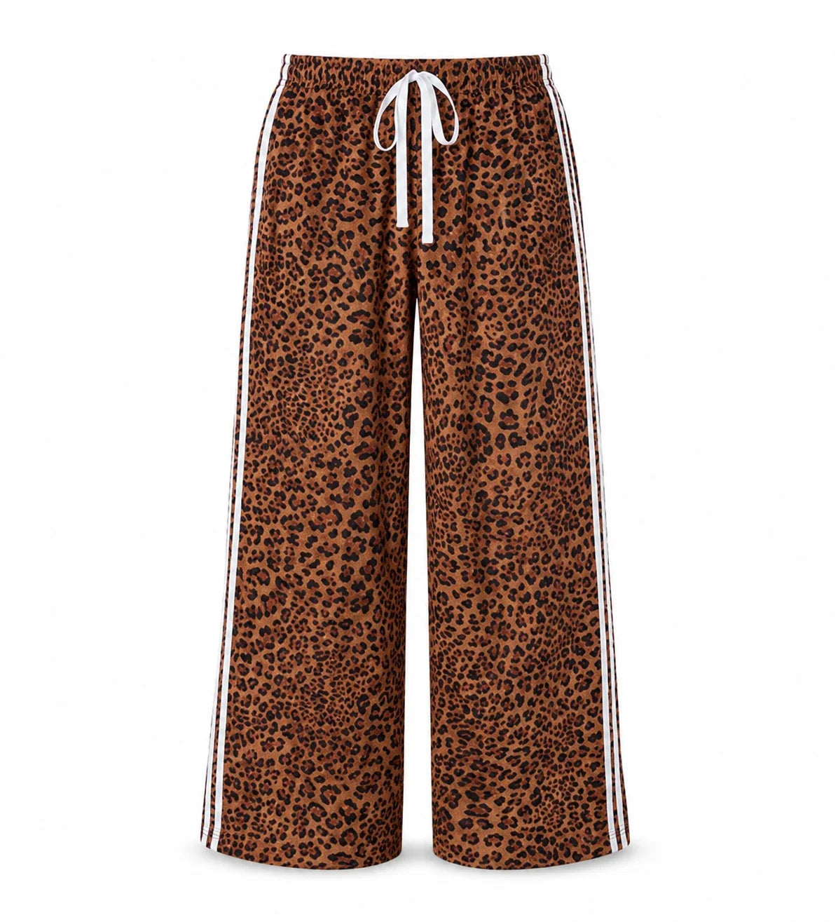 Leopard Wide Leg Pants WHD0606427