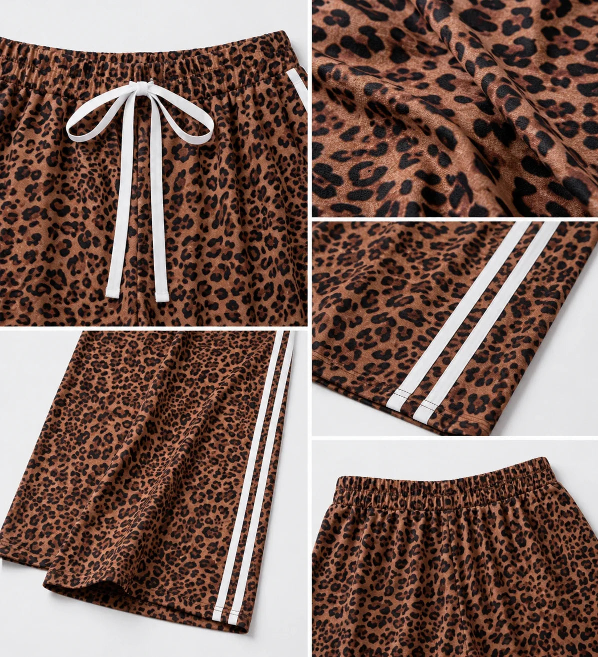 Leopard Wide Leg Pants WHD0606427