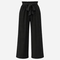 Tie Waist Wide Leg Pants WHD0606430