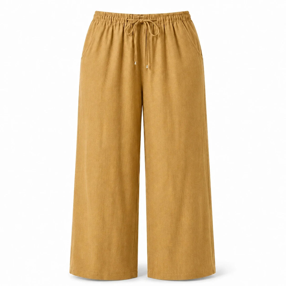 Drawstring Wide Leg Pants WHD0606431