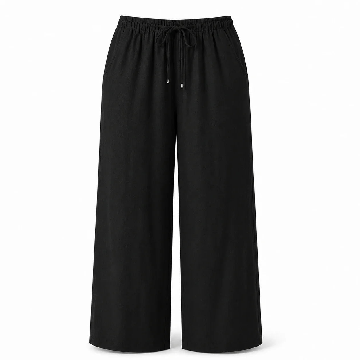 Drawstring Wide Leg Pants WHD0606431
