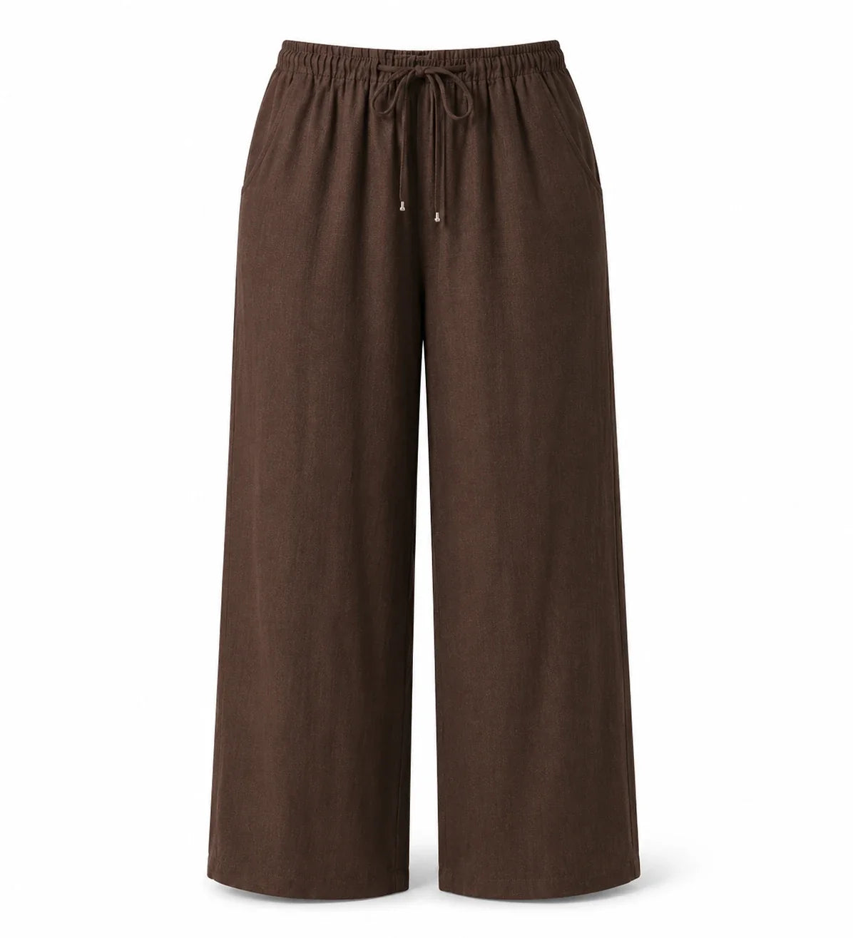 Drawstring Wide Leg Pants WHD0606431