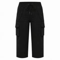 Cargo Drawstring Capri Pants WHD0606432