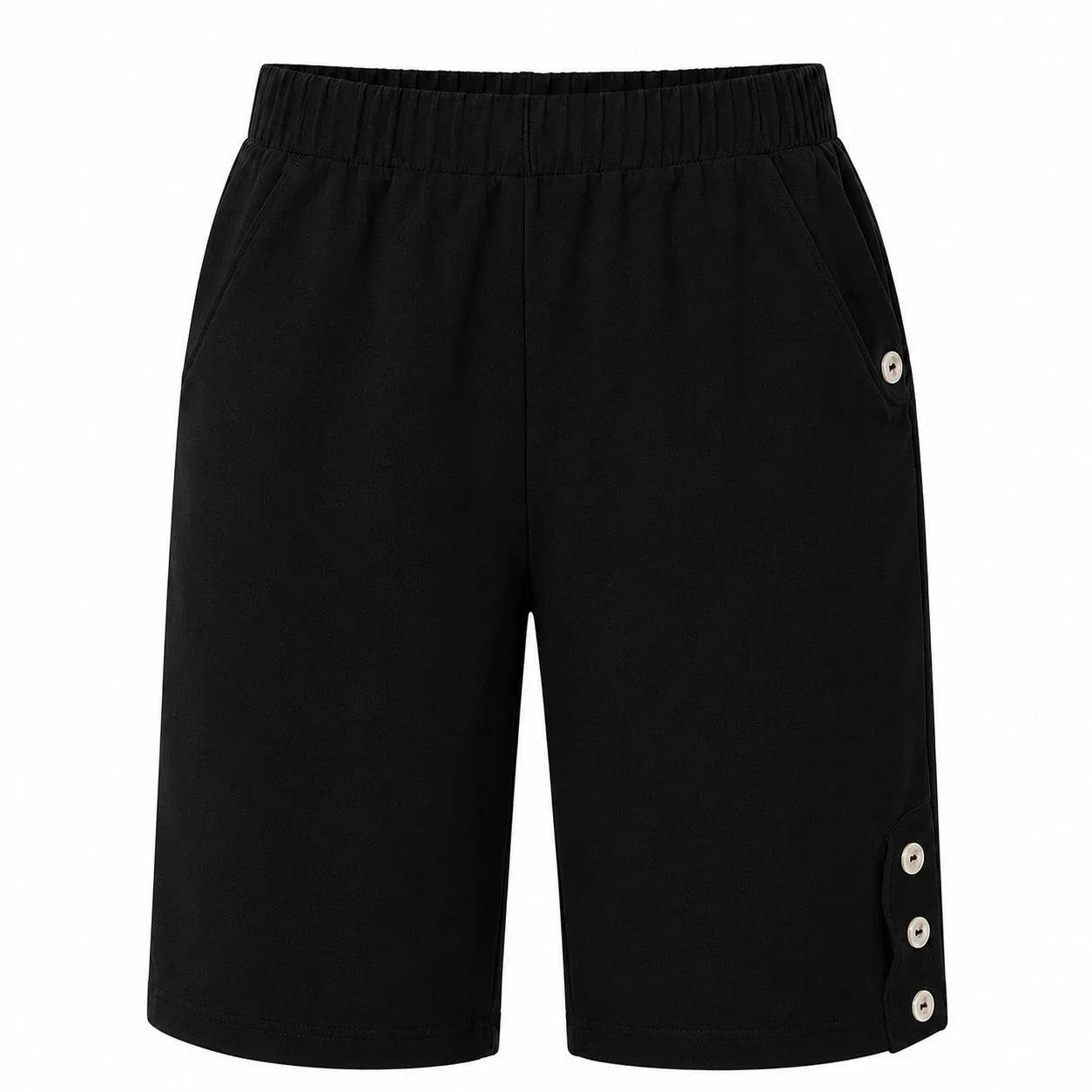 Button Detail Bermuda Shorts WHD0606433