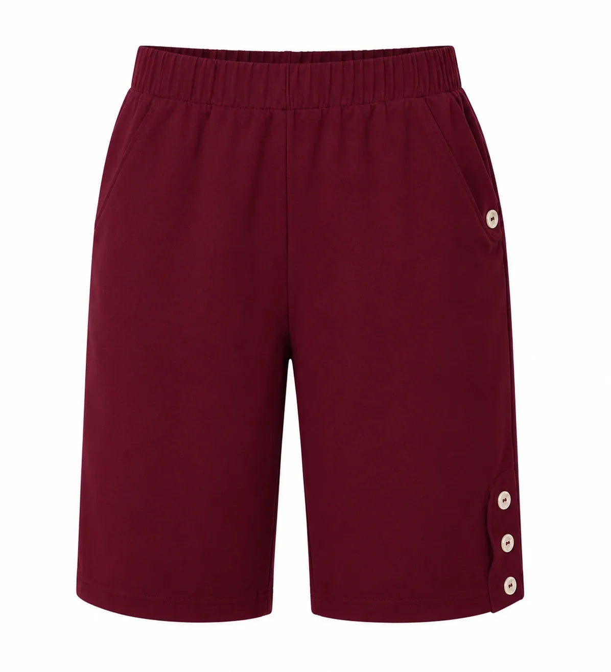 Button Detail Bermuda Shorts WHD0606433