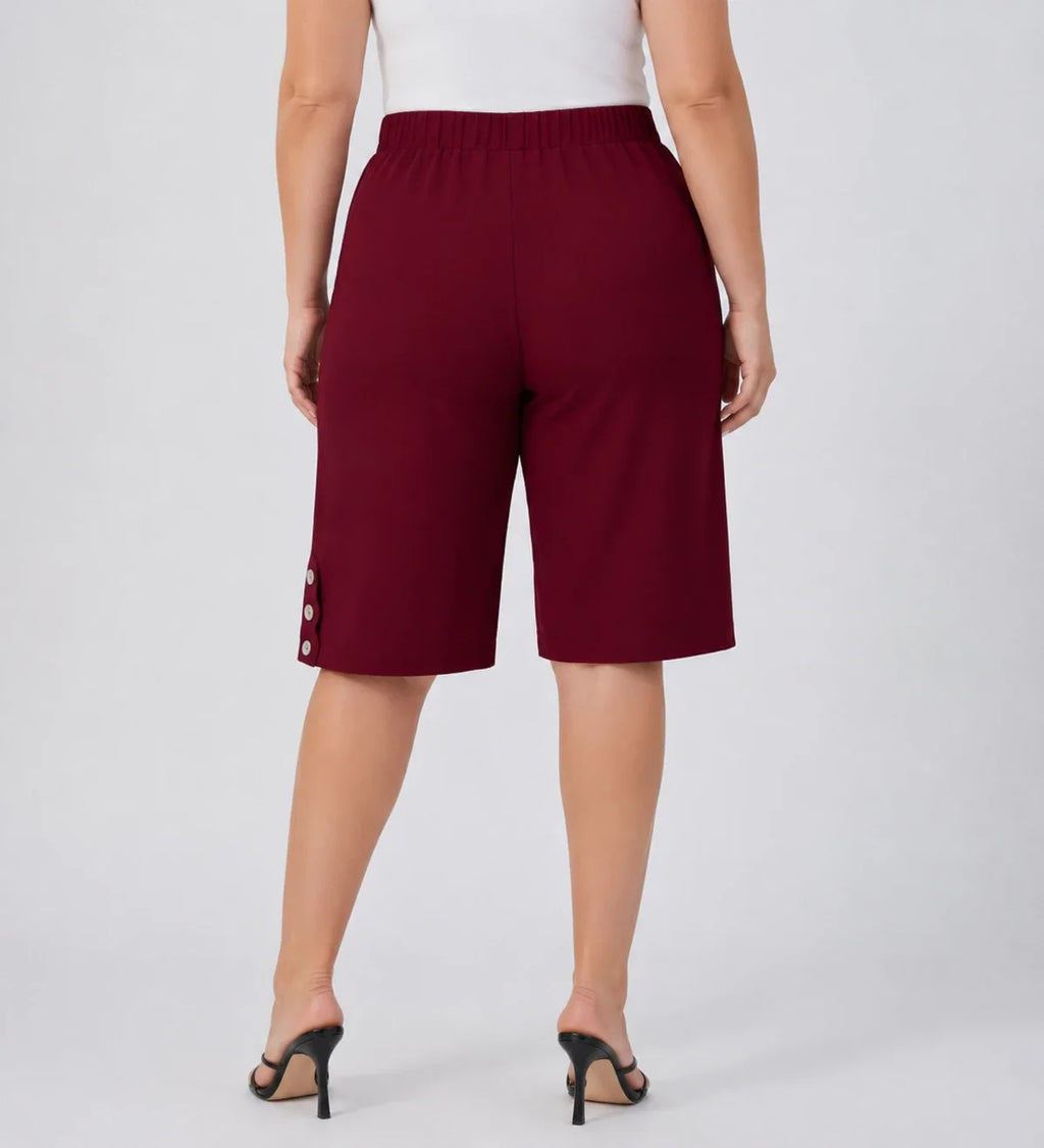 Button Detail Bermuda Shorts WHD0606433