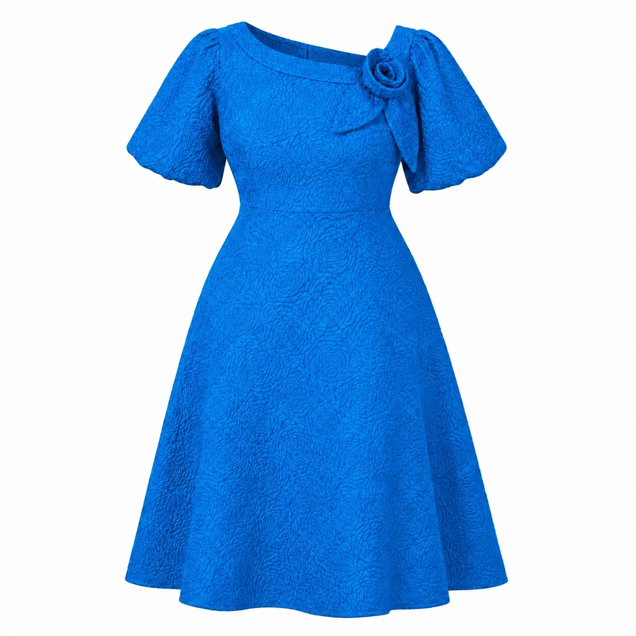 Emerald Jacquard Midi Dress WHD0606443