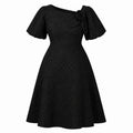 Emerald Jacquard Midi Dress WHD0606443