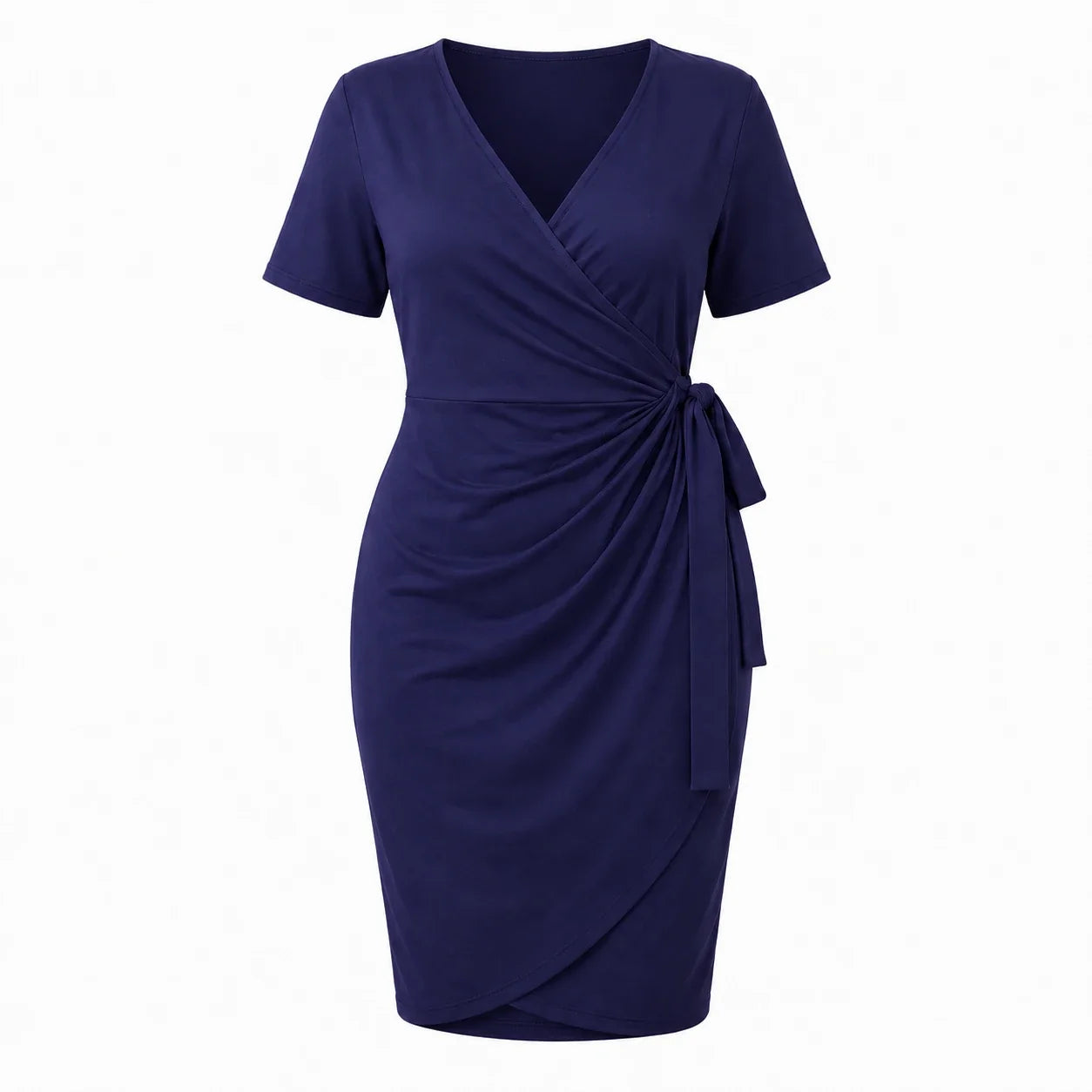 Tie-Waist Wrap Dress WHD0606446