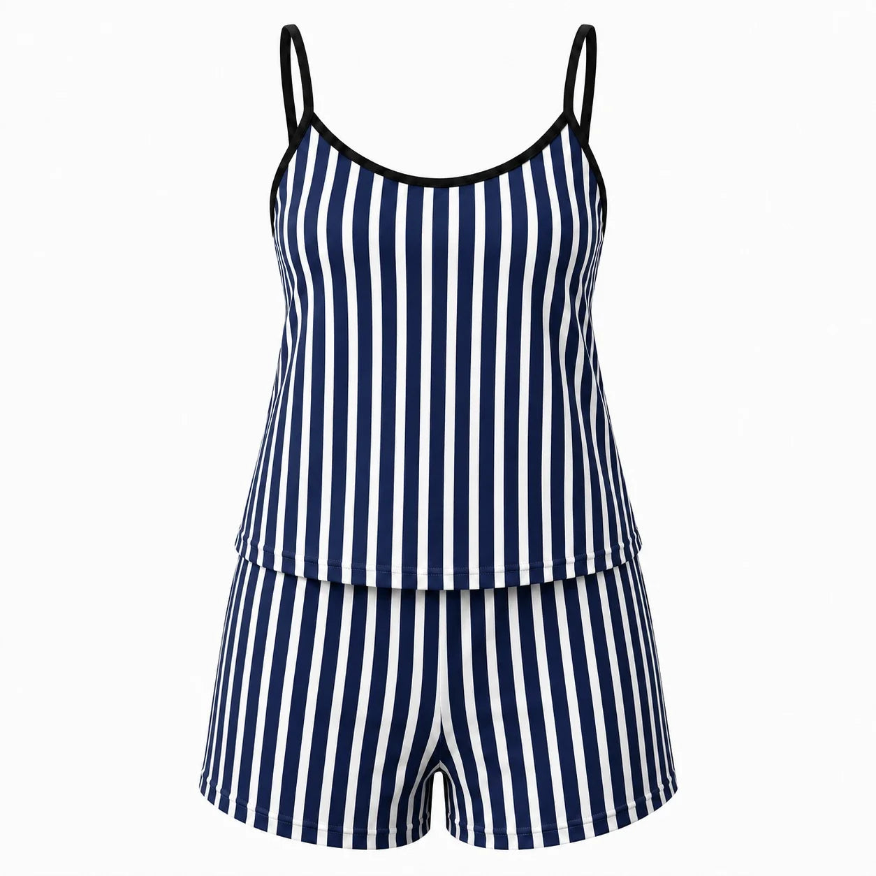 Striped Cami Shorts Set WHD0606449