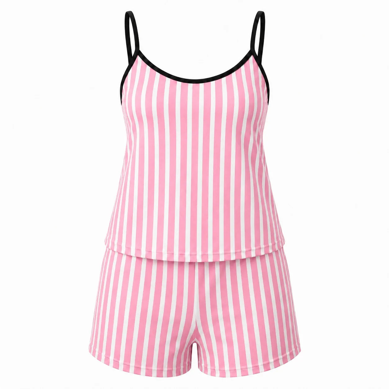 Striped Cami Shorts Set WHD0606449