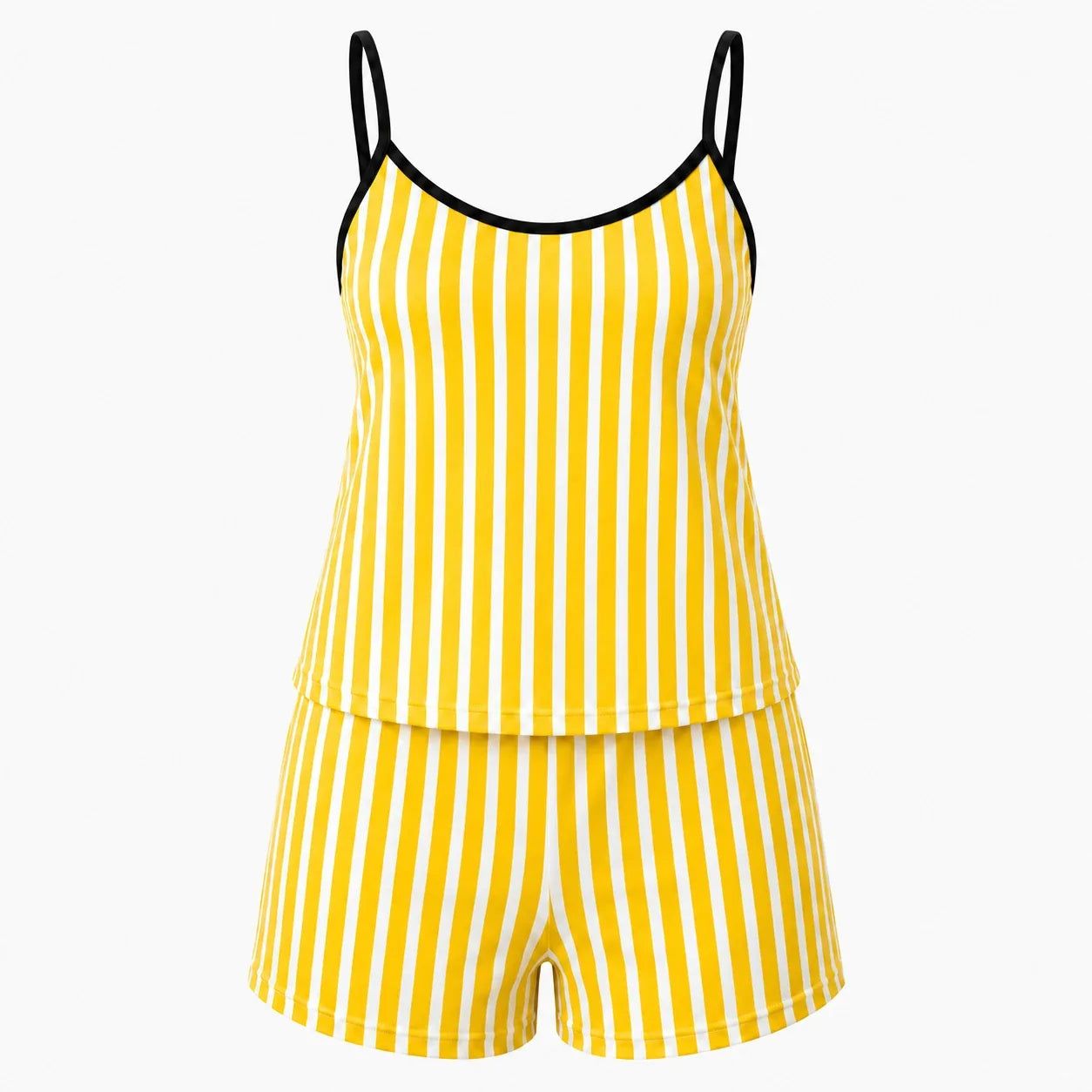 Striped Cami Shorts Set WHD0606449