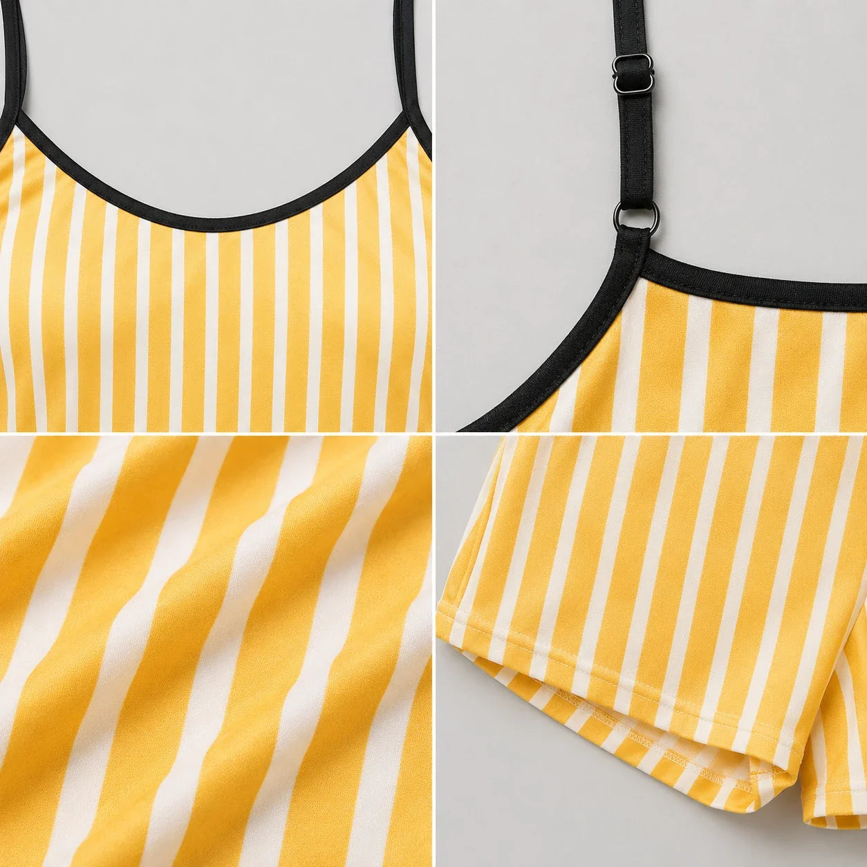 Striped Cami Shorts Set WHD0606449