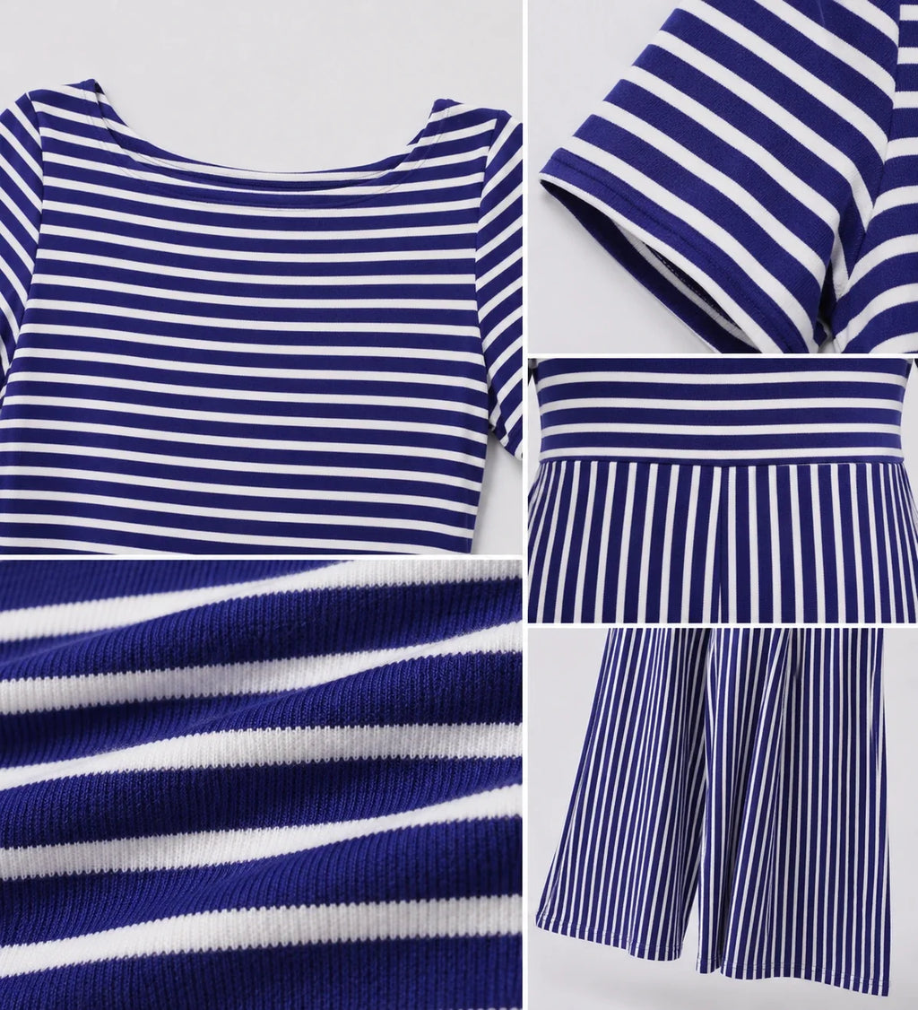 Striped Wide Leg Jumpsuit WHD0606454