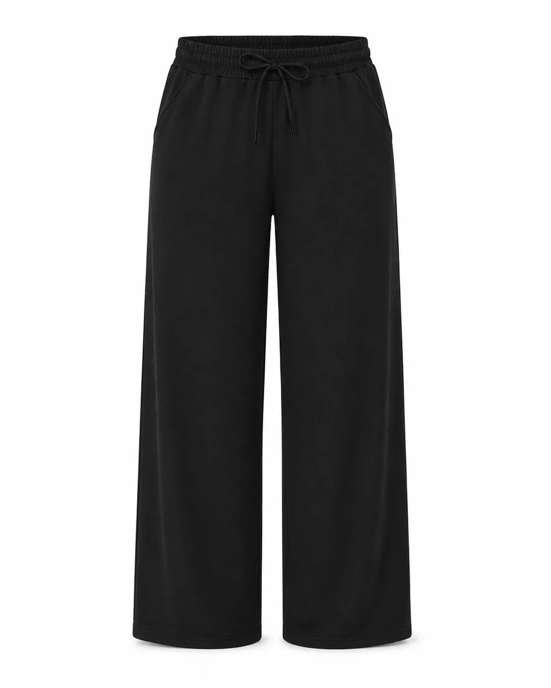 Drawstring Wide Leg Lounge Pants WHD0606457