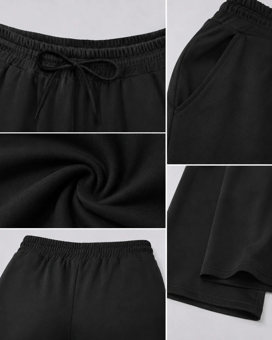 Drawstring Wide Leg Lounge Pants WHD0606457