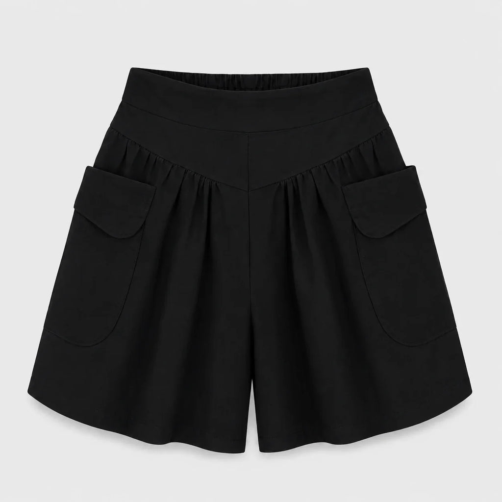 High Waist Pocket Shorts WHD0606459