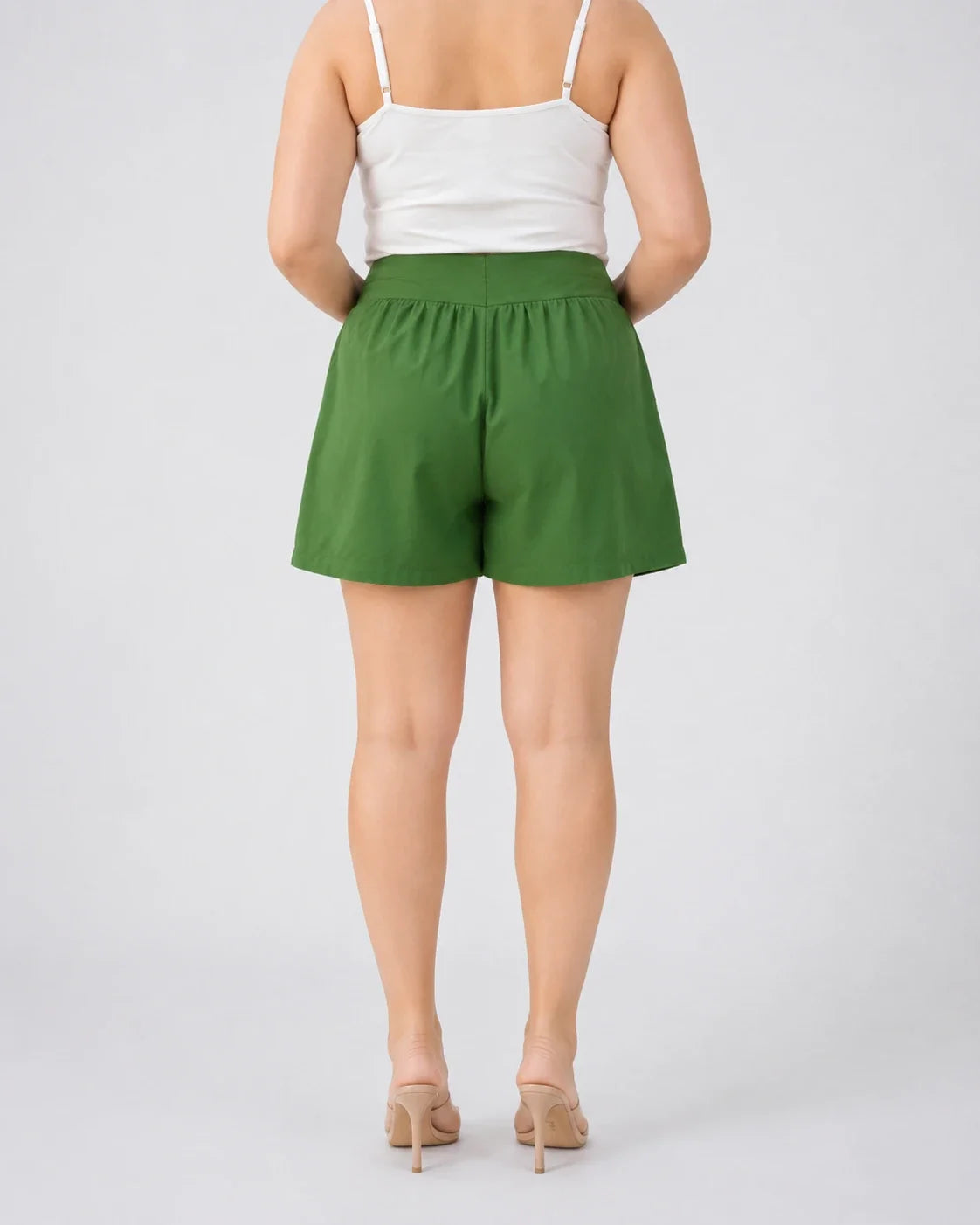 High Waist Pocket Shorts WHD0606459