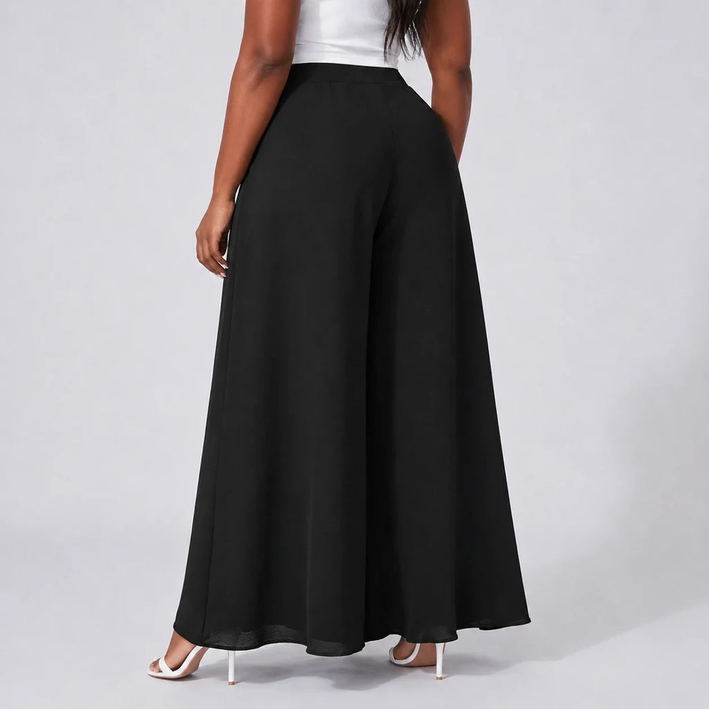 High Waist Wide Leg Pants WHD0606460