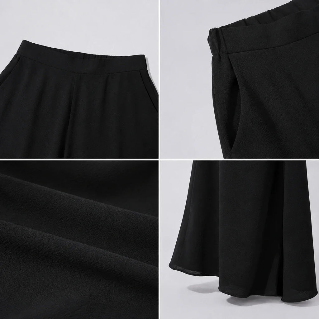 High Waist Wide Leg Pants WHD0606460