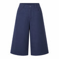Wide Leg Cropped Culotte Pants WHD0606462