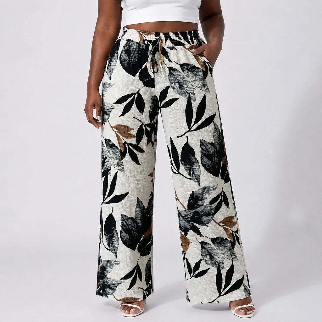 Botanical Wide Leg Pants WHD0606464