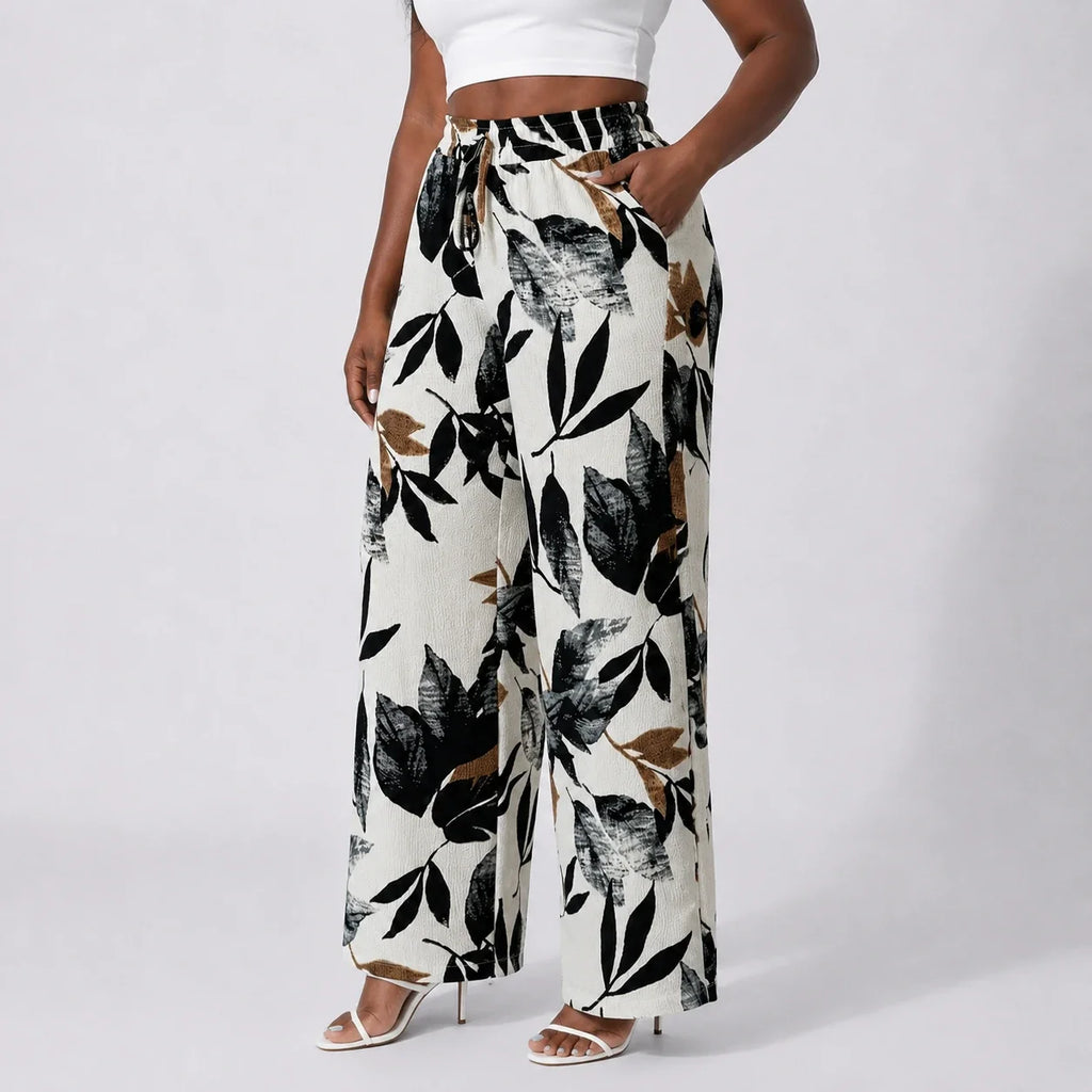 Botanical Wide Leg Pants WHD0606464