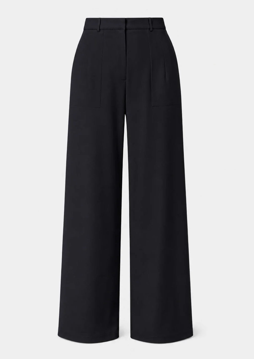 Ivory Wide Leg Pants WHD0606465