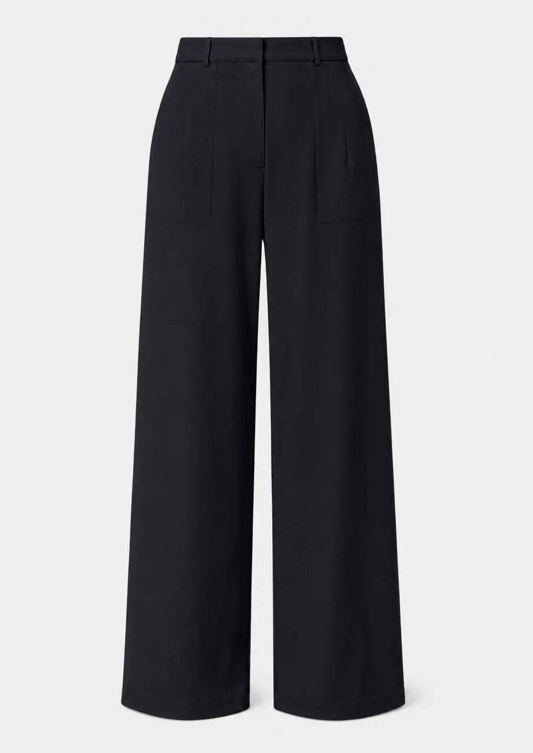 Ivory Wide Leg Pants WHD0606465