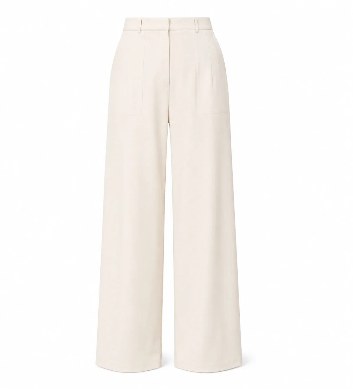 Ivory Wide Leg Pants WHD0606465