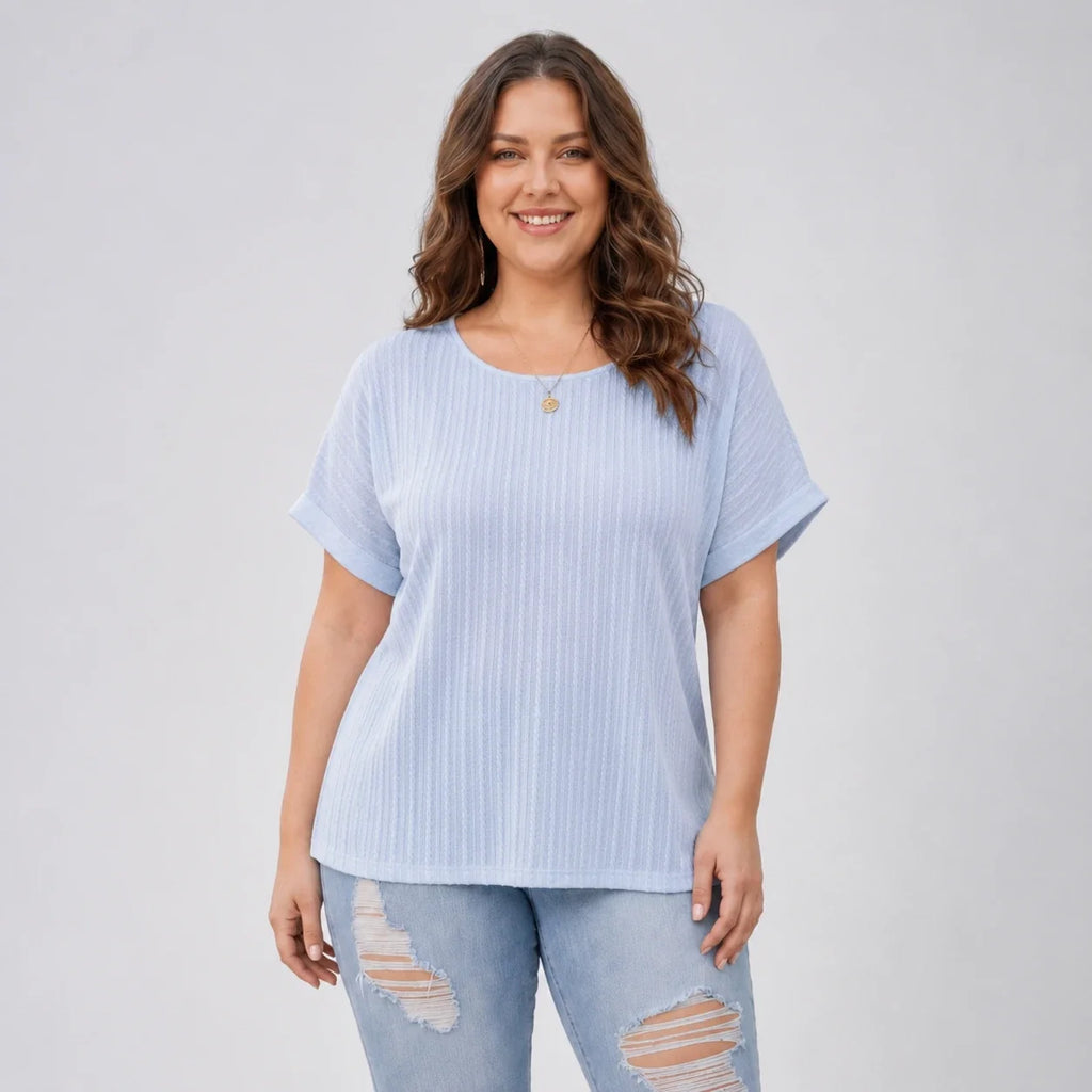 Textured Dolman Sleeve Top WHD0606475