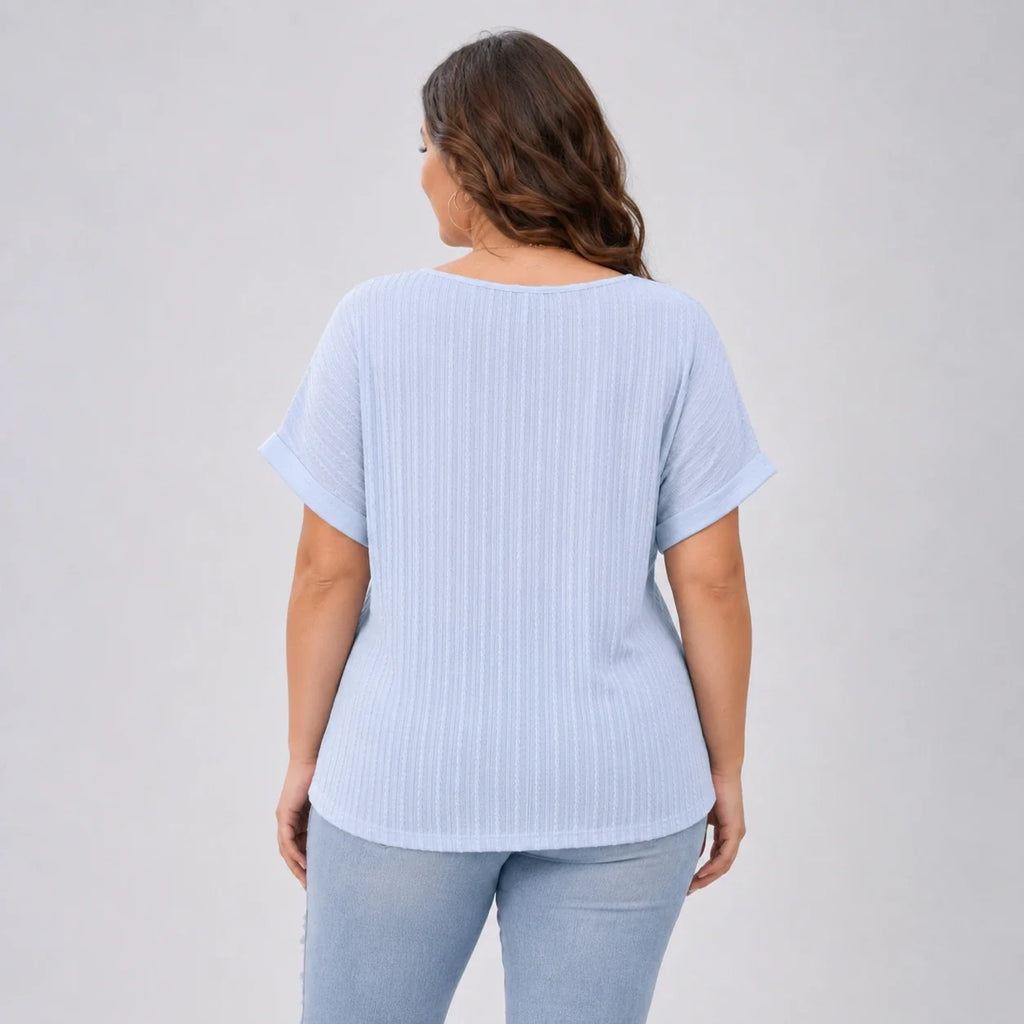 Textured Dolman Sleeve Top WHD0606475