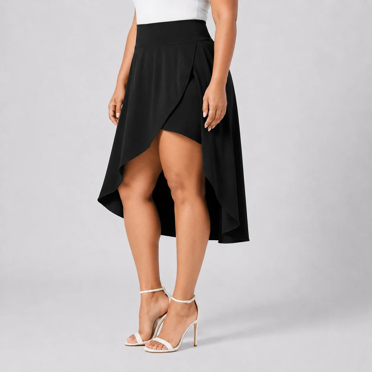 High Waist Pocket Skort WHD0606477