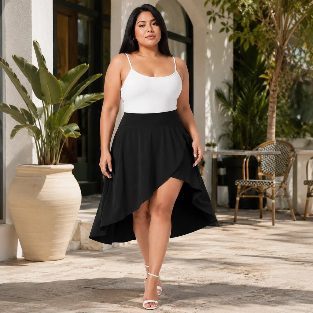High Waist Pocket Skort WHD0606477