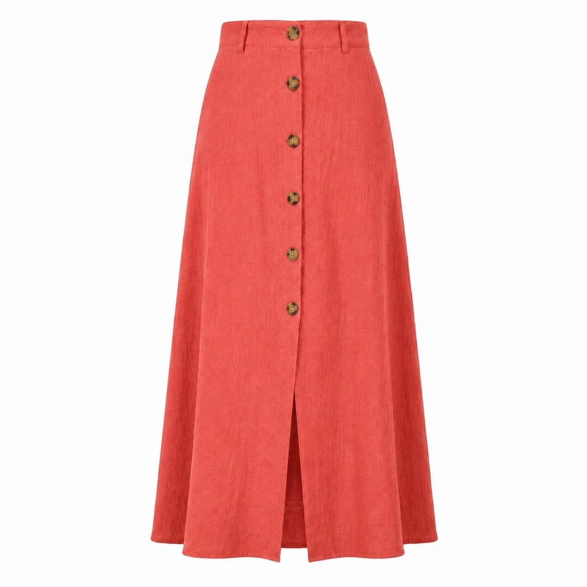 Button Front Maxi Skirt WHD0606480