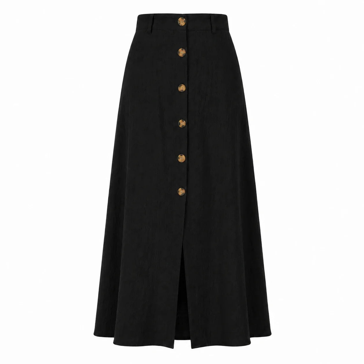 Button Front Maxi Skirt WHD0606480