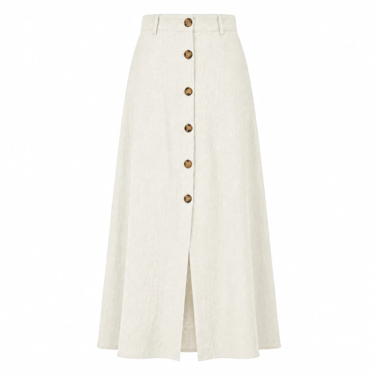 Button Front Maxi Skirt WHD0606480