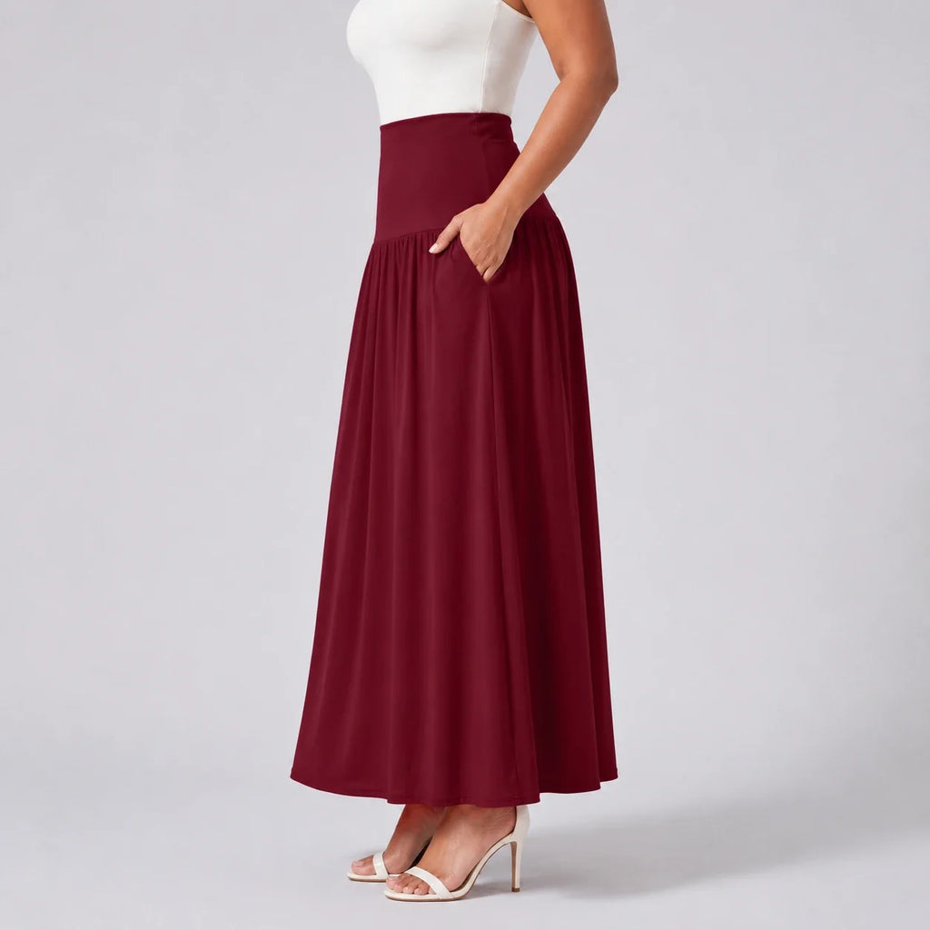 High Waist Maxi Skirt WHD0606484