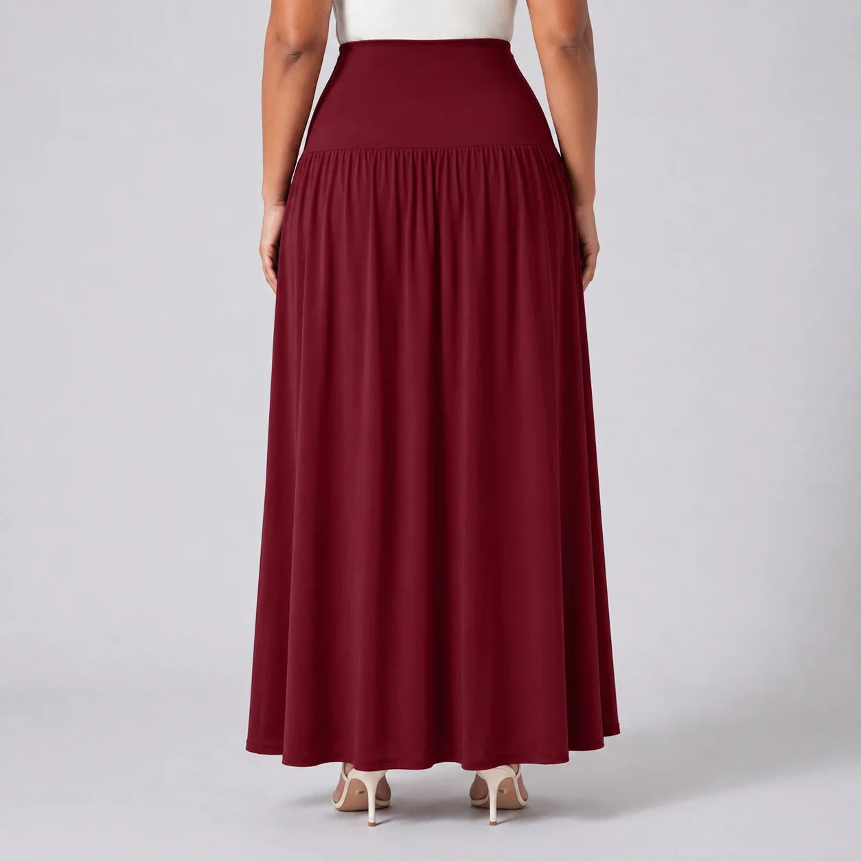 High Waist Maxi Skirt WHD0606484