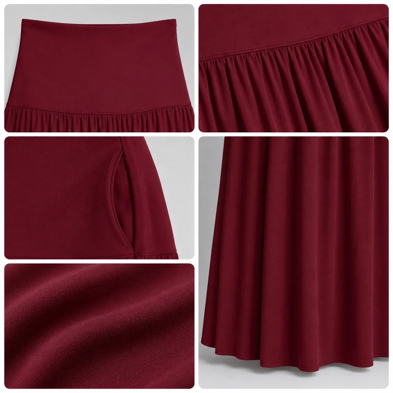 High Waist Maxi Skirt WHD0606484