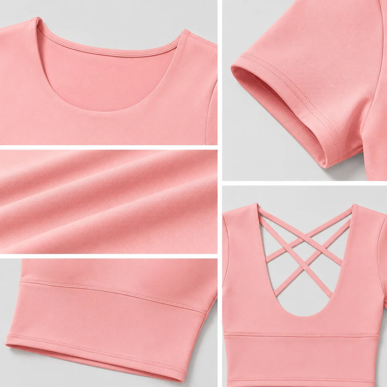 Crisscross Back Active Top WHD0606488-JYMD011