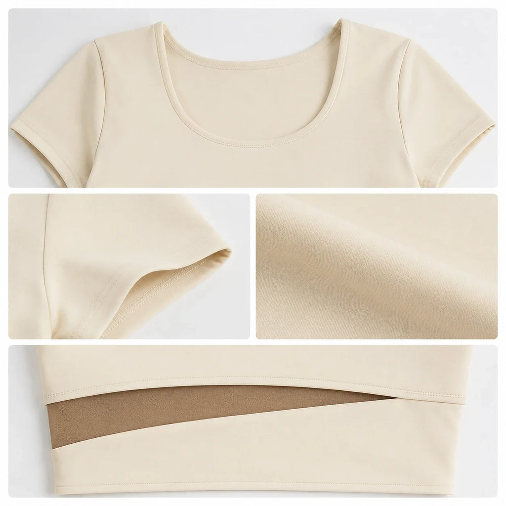 Asymmetric Cutout Active Top WHD0606491-JYMD013