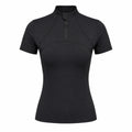 Short Sleeve Zip Active Top WHD0606496-JYWD018