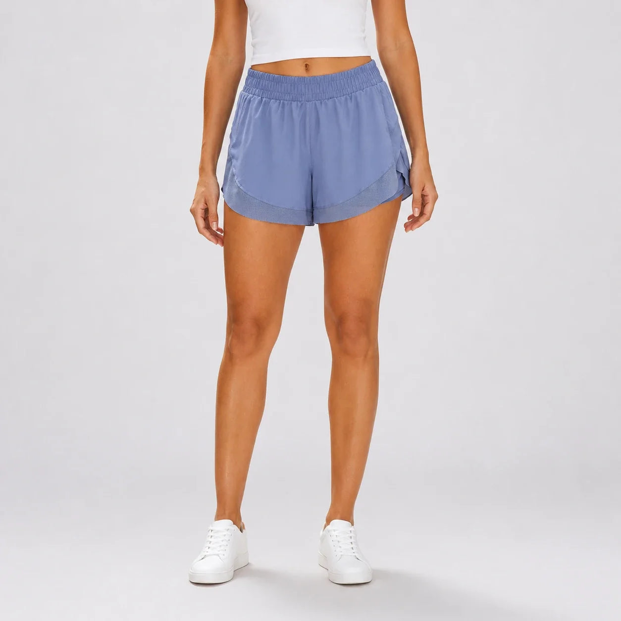 Mesh Panel Active Shorts WHD0606497-JYMA008